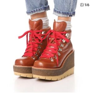 ISO. In search of : Jeffrey Campbell Explore Wedge Hiking Booties